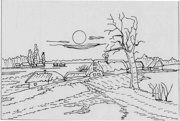 Парк раскраска для детей