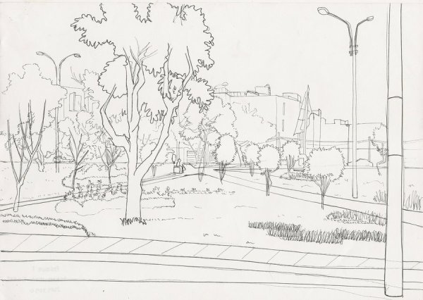 Весенний труд раскраска