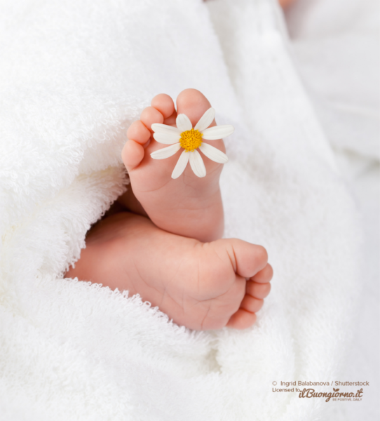 Пяточки новорожденного