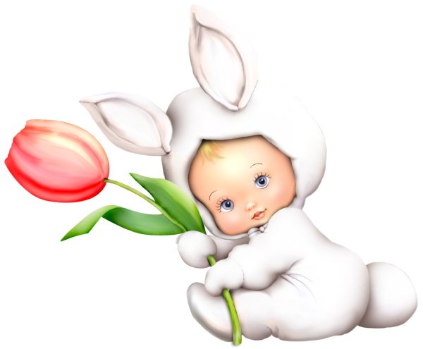 Младенец на прозрачном фоне