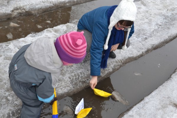 Ручеек рисунок