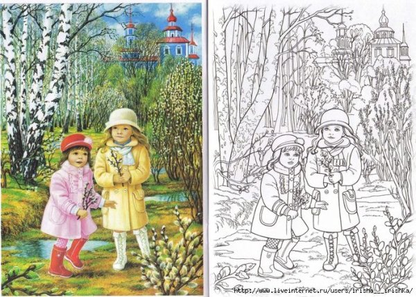 Весна для дошкольников