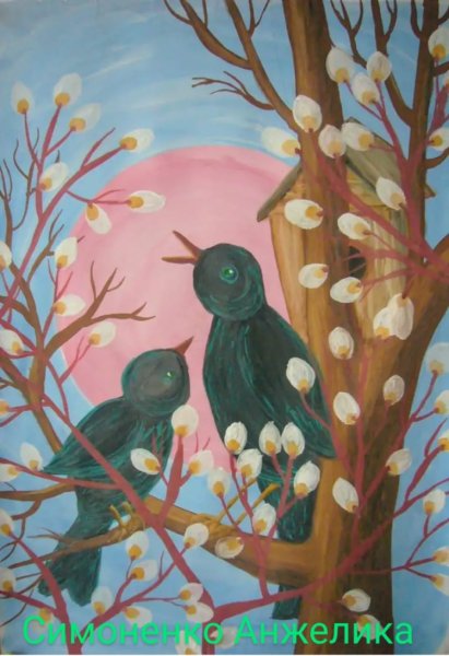 Перелетные птицы для малышей