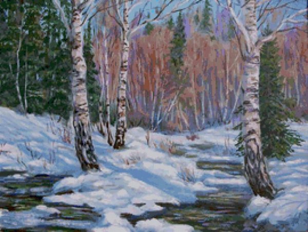 Весенний лес для детей