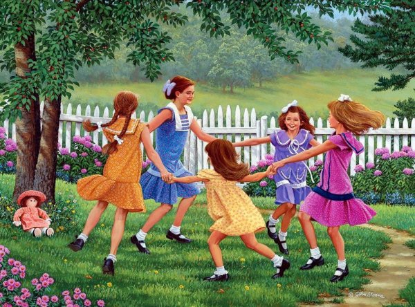 Русские народные хороводные игры для дошкольников