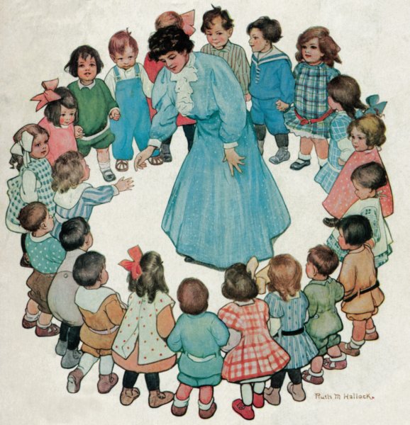 Хоровод мальчики и девочки