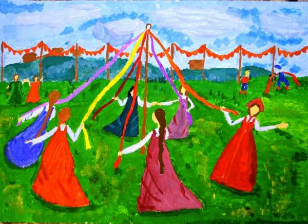 Человечки хоровод