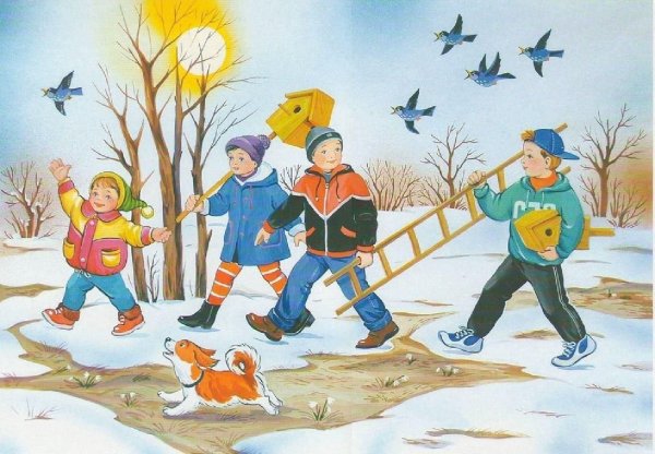 Весна для детей дошкольного возраста