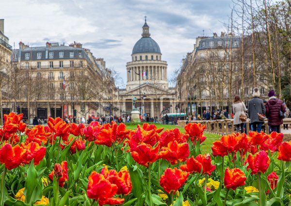 Париж весной