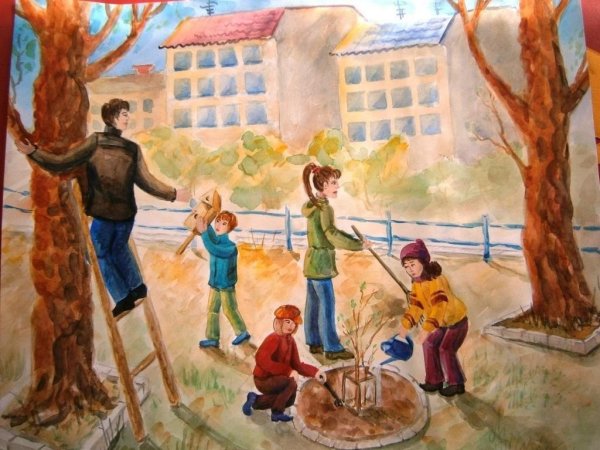 Иллюстрации для детей для составления рассказов