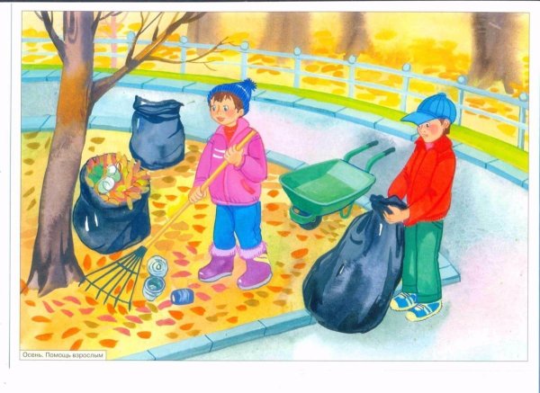 Сельскохозяйственные работы весной старшая группа