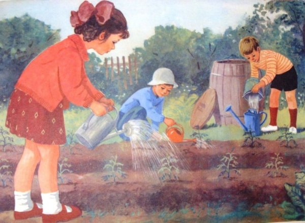 Погожий весенний денёк детское