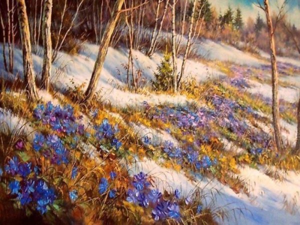 Александр блок Весна без конца и края