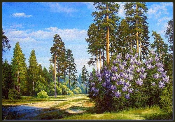 «Весна в лесу» Юрия Мелькова