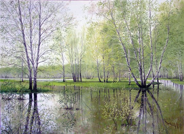 Бакшеев в., «голубая Весна», 1930 г.