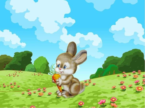 Мультяшки с цветами