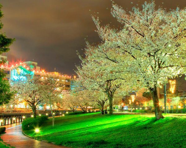 Весенний город