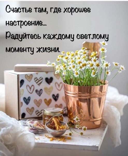 Радости в новом дне с добрым утром