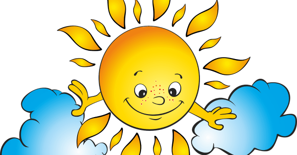 Летнее солнышко картинки для детей