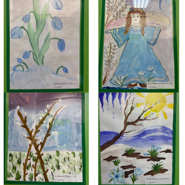 Весна для детей дошкольного возраста