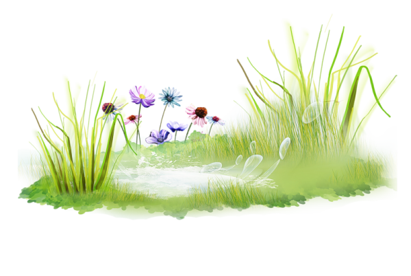 Весенняя травка для детей