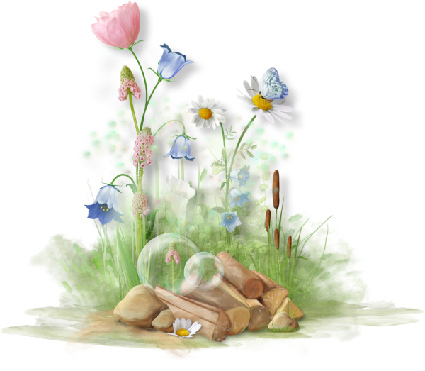 Горы из мультика