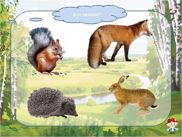 О диких животных для дошкольников
