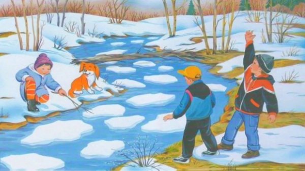 Весна для дошкольников