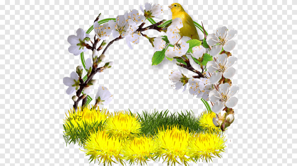 Надпись с весной