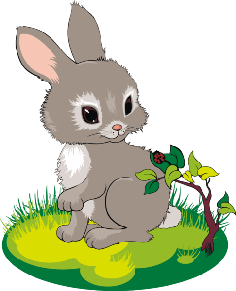 Зайчик картинка для детей