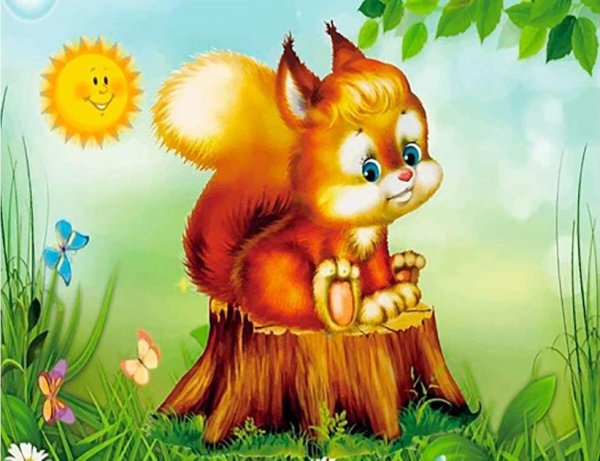 Весенний лес для детского сада