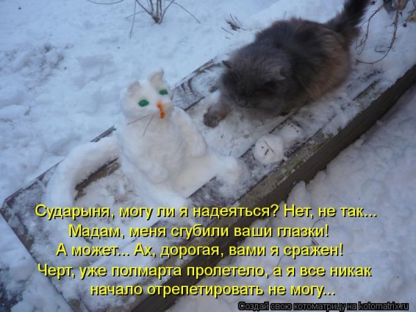 Первый день весны прикол