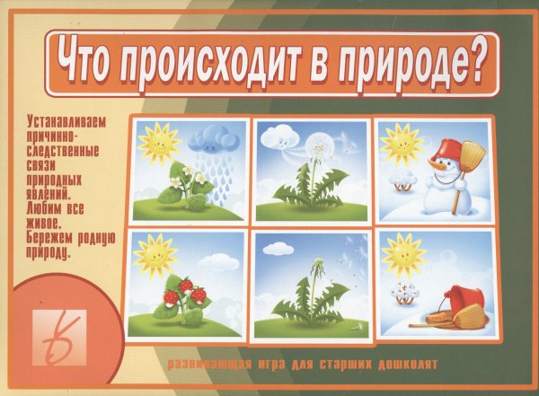 Дидактическая игра что происходит в природе