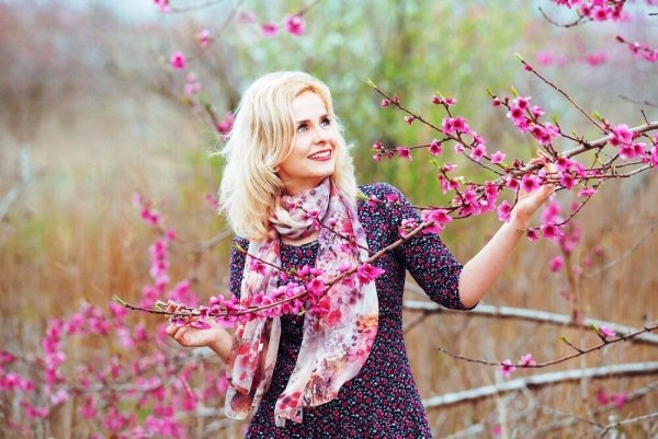 Весенняя фотосессия на природе