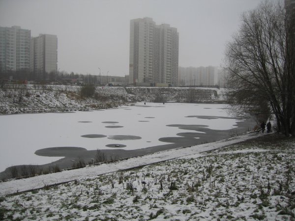 Утро на озере