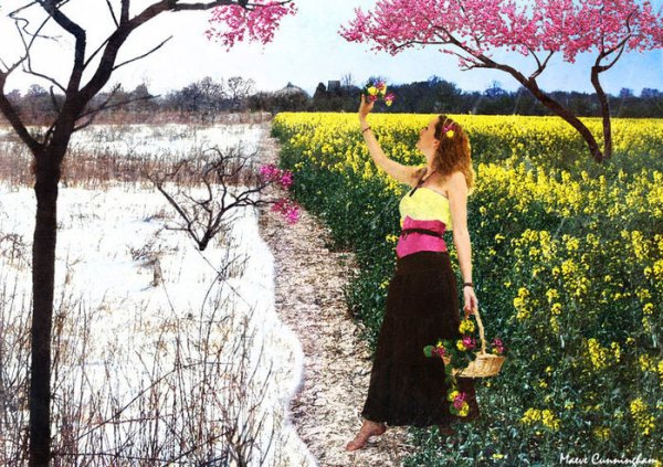 Весна потом лето