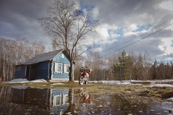 Весна в деревне