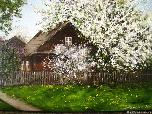 Весна природа деревня