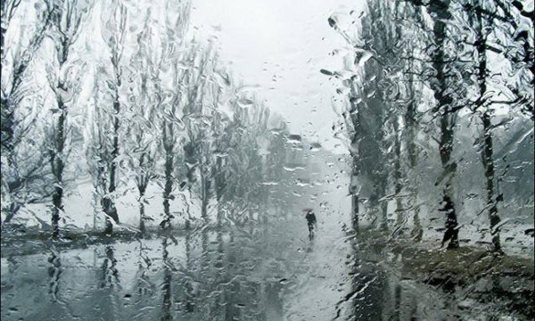 Холодный и дождливый день