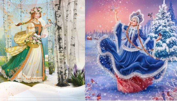 Снегурочка и Весна