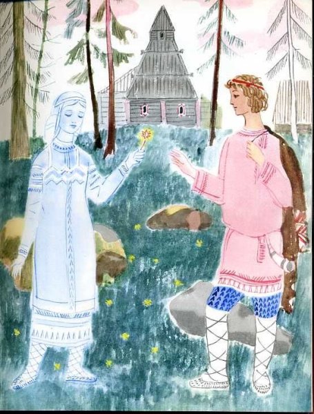 Мультик Снегурочка 1952