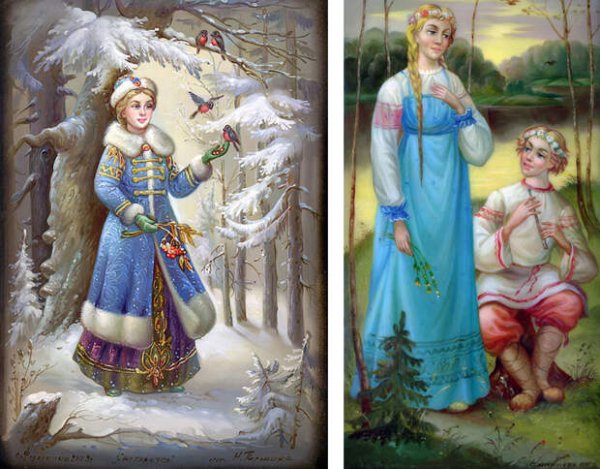 Снегурочка маленькая девочка открытка