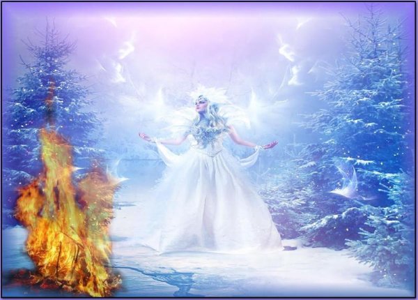 В царстве Берендея. Лель и Снегурочка