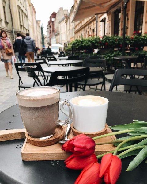 Кофе в кафе