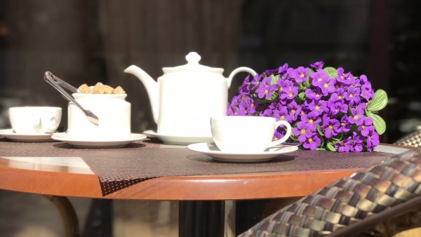 Обои на рабочий стол Вена кафе