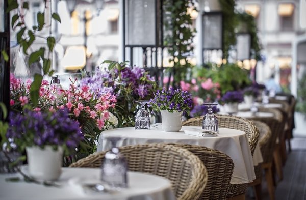 Вечер на террасе