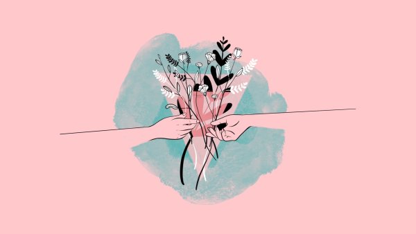 Велосипед на фоне природы