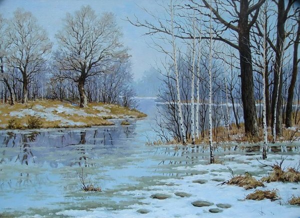 Красивые пейзажи ранней весны