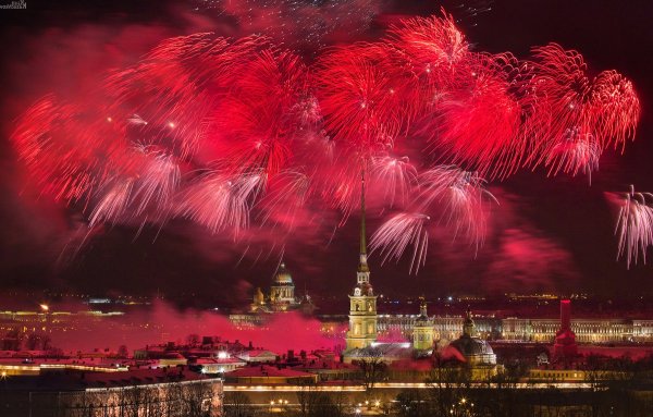 Салют Победы Санкт-Петербург