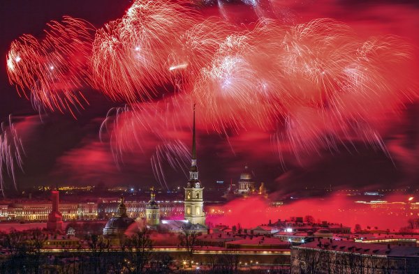 Салют 9 мая Курган